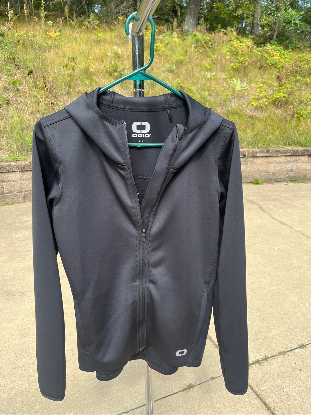 OGIO Women's Black Hooded Utility Jacket